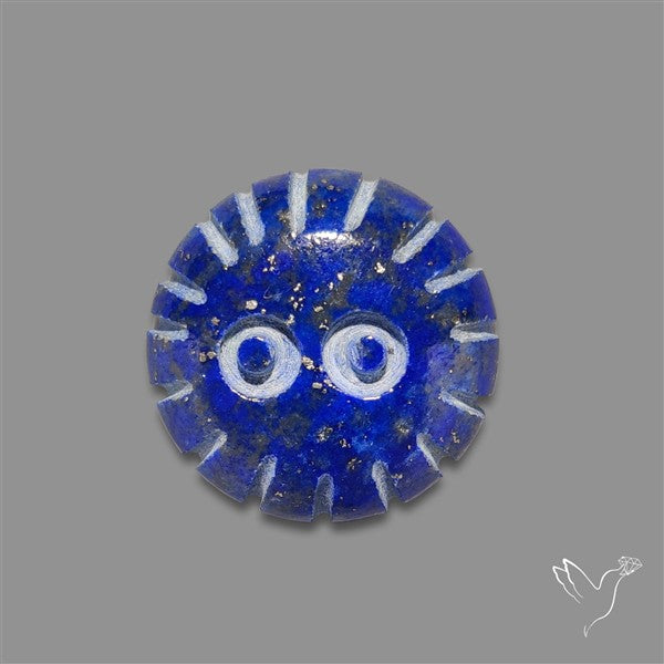Lapis Lazuli Soot Sprite Carving