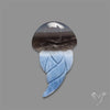 Owyhee Blue Opal Jelly Fish Carving