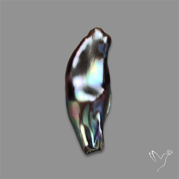 Titanium Coated Biwa Pearl
