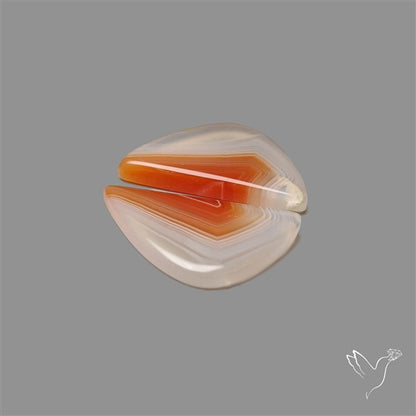 Red Lake Superior Agate Pair