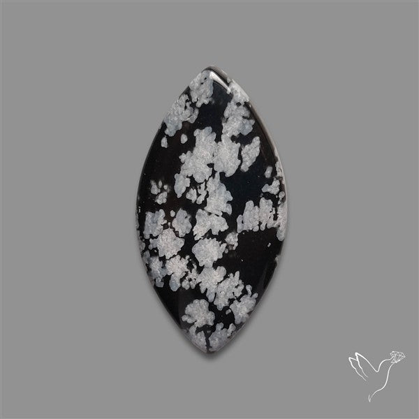 Snowflake Obsidian Cabochon