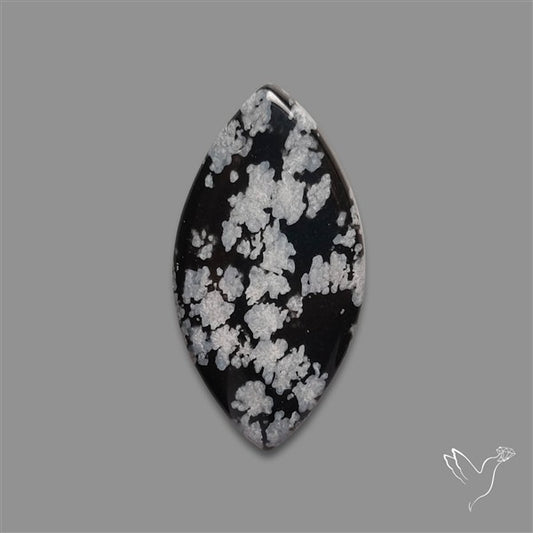 Snowflake Obsidian Cabochon
