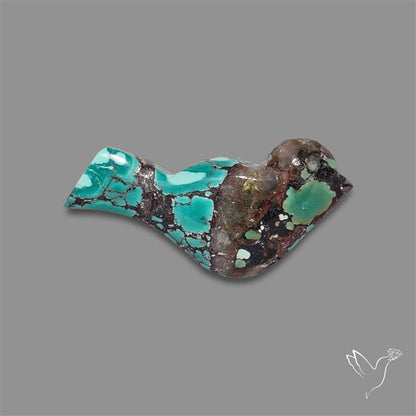 Hubei Turquoise Bird Carving