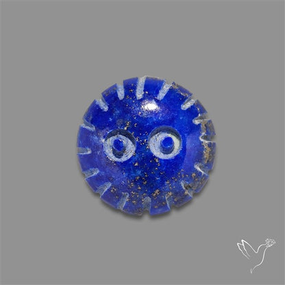 Lapis Lazuli Soot Sprite Carving