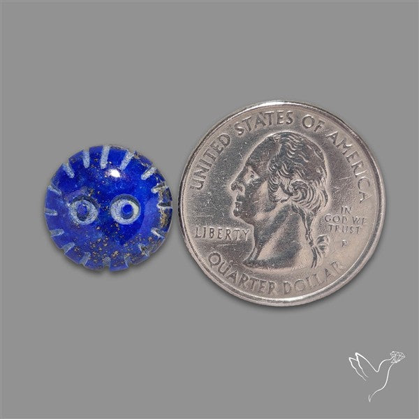 Lapis Lazuli Soot Sprite Carving