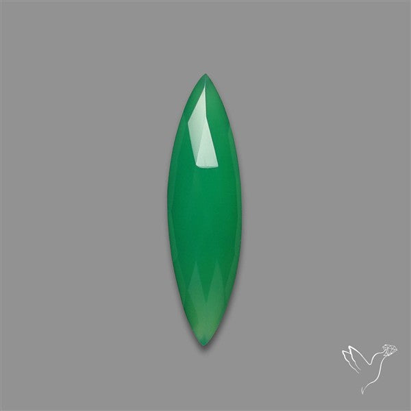 Rose Cut Gemmy Chrysoprase