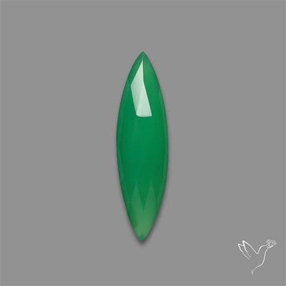 Rose Cut Gemmy Chrysoprase