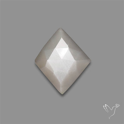 Rose Cut Gray Moonstone
