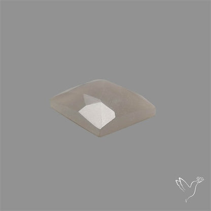 Rose Cut Gray Moonstone