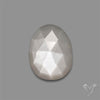 Rose Cut Gray Moonstone