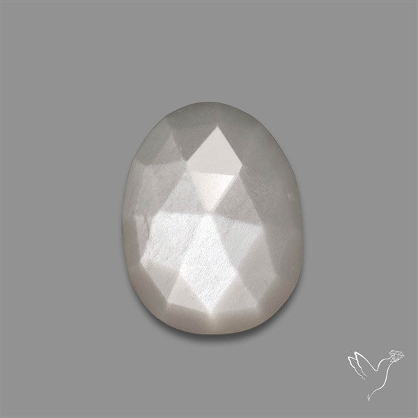 Rose Cut Gray Moonstone