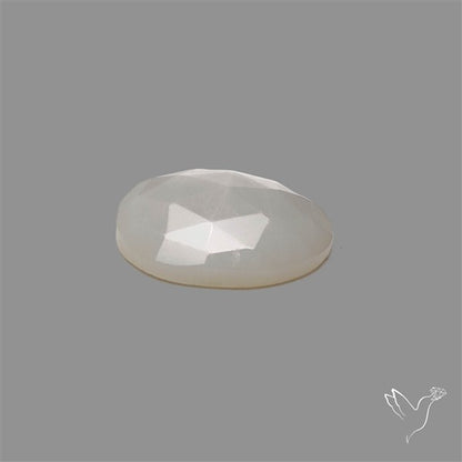 Rose Cut Gray Moonstone
