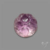 Mughal Carved Amethyst With Mother Of Pearl Doublet