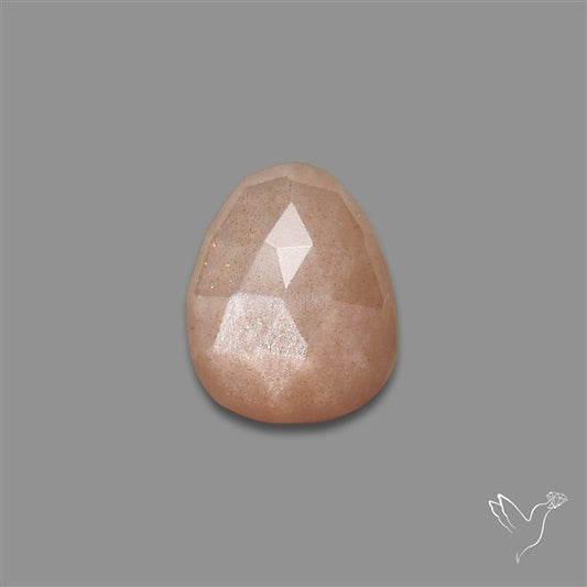 Rose Cut Peach Moonstone