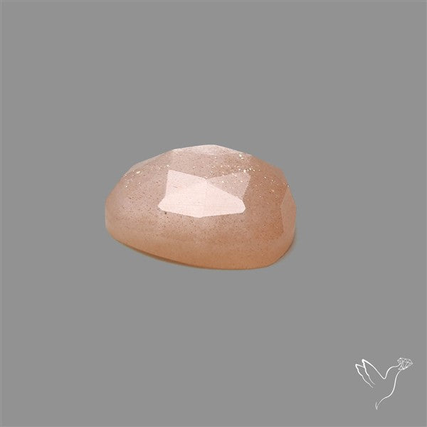 Rose Cut Peach Moonstone