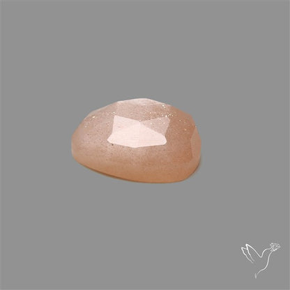 Rose Cut Peach Moonstone