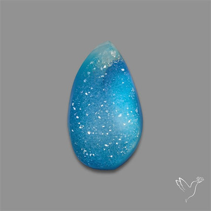 Treated Blue Chalcedony Druzy
