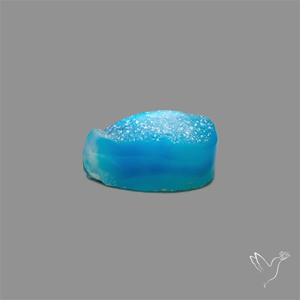 Treated Blue Chalcedony Druzy