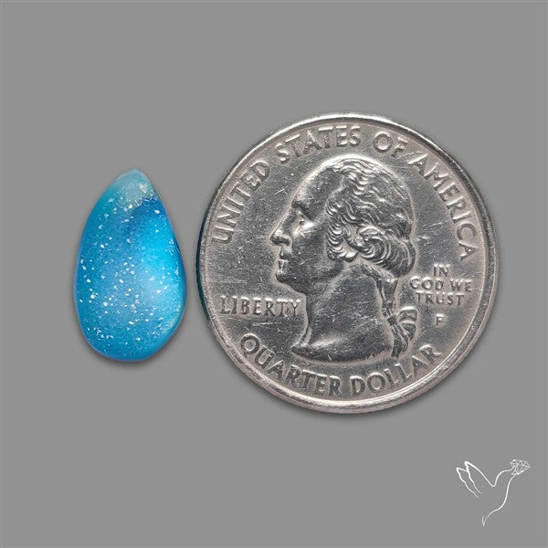 Treated Blue Chalcedony Druzy