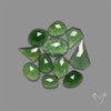 Rose Cut Gemmy Serpentine Lot