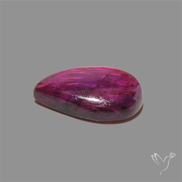 Treated Purple Labradorite Cabochon