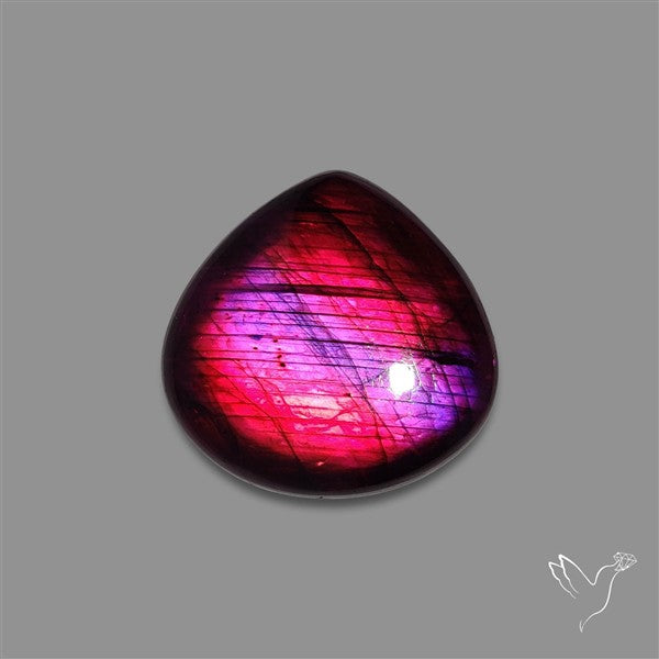 Treated Purple Labradorite Cabochon
