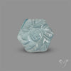 Aquamarine Mughal Carving