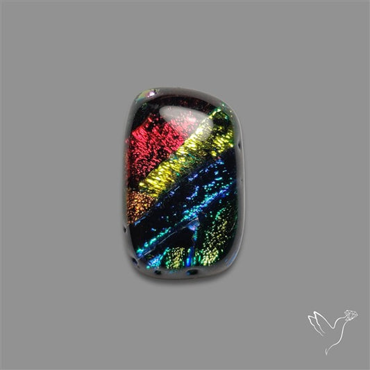 Dichroic Glass Cabochon
