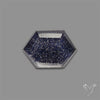 Step Cut Himalayan Quartz With Blue Goldstone Doublet