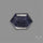Step Cut Himalayan Quartz With Blue Goldstone Doublet