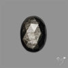 Rose Cut Silversheen Obsidian