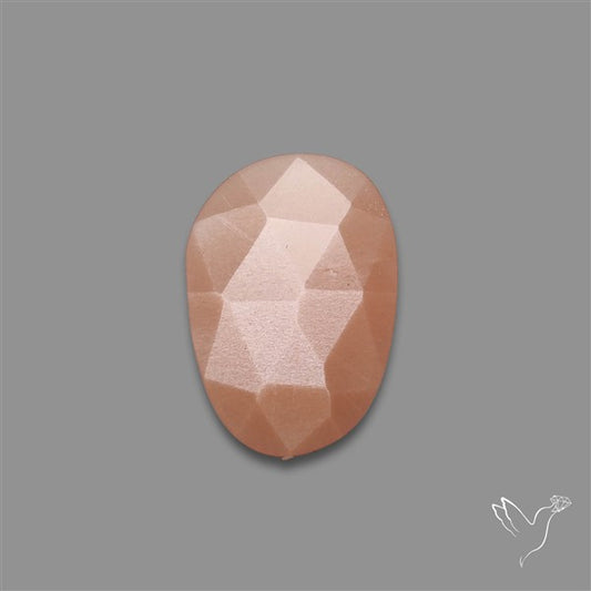 Rose Cut Peach Moonstone