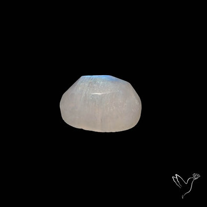 Rose Cut Blue Moonstone