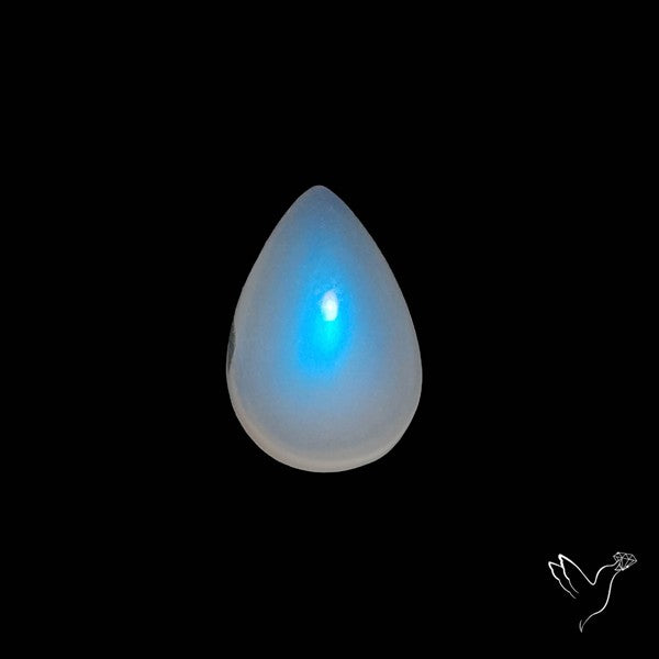 African Blue Moonstone Cabochon