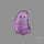Amethyst With Mother Of Pearl Ghost Carving Doublet