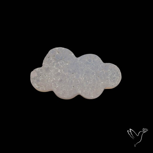 Agate Druzy Cloud Carving