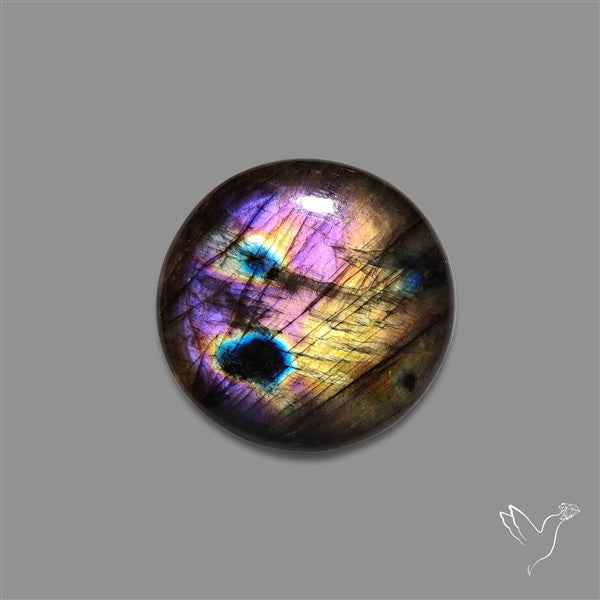 Purple Spectrolite Cabochon