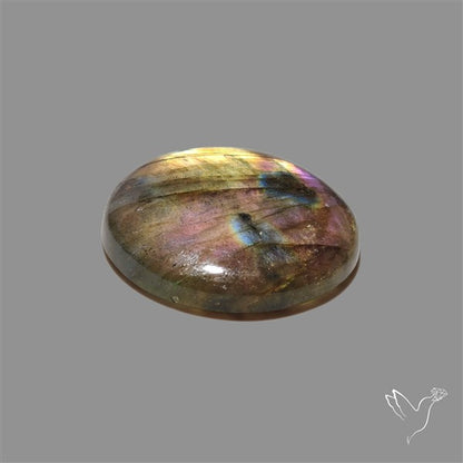 Purple Spectrolite Cabochon