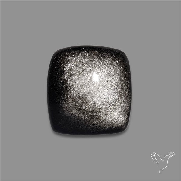 Silversheen Obsidian Cabochon
