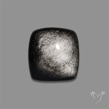 Silversheen Obsidian Cabochon
