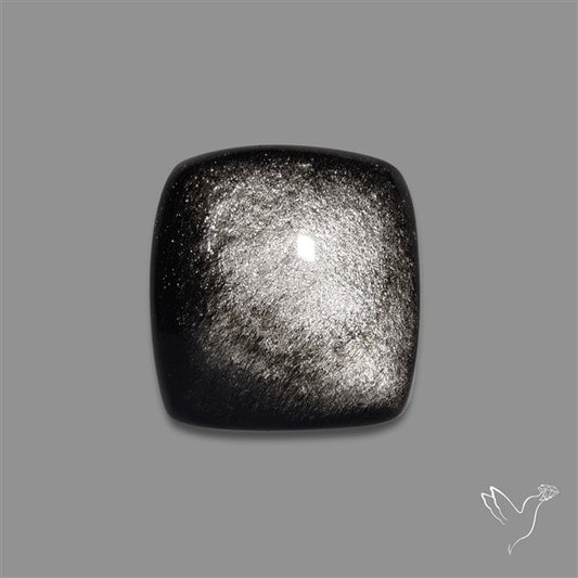 Silversheen Obsidian Cabochon