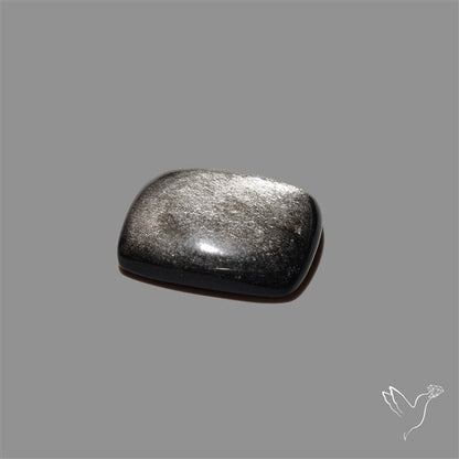 Silversheen Obsidian Cabochon