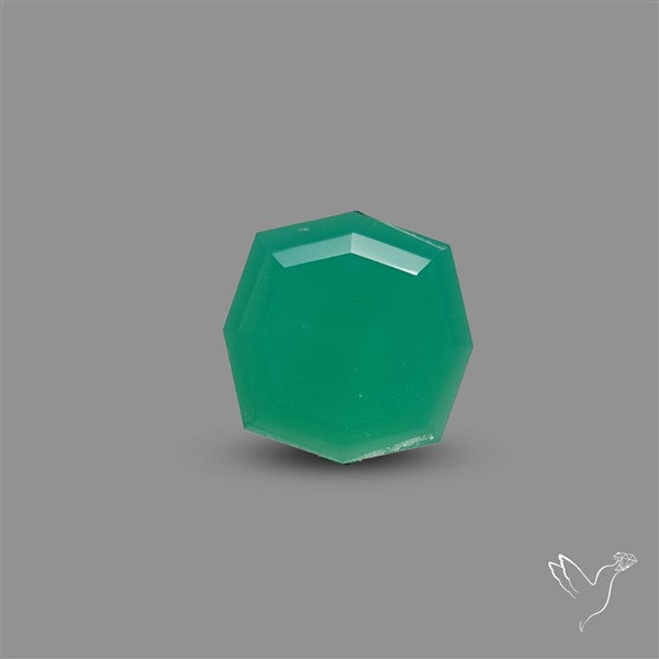 Portrait Cut Chrome Chalcedony