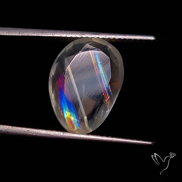 Faceted Rare Malawi Moonstone