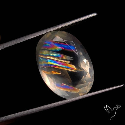 Faceted Rare Malawi Moonstone