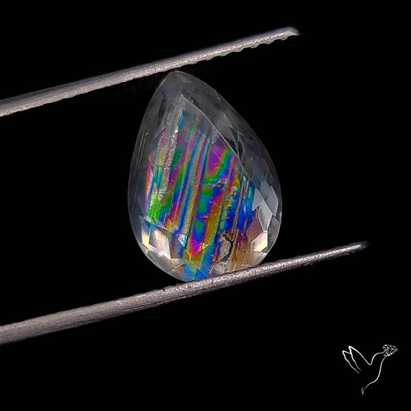 Faceted Rare Malawi Moonstone