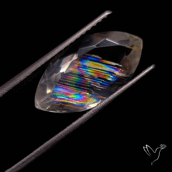 Faceted Rare Malawi Moonstone