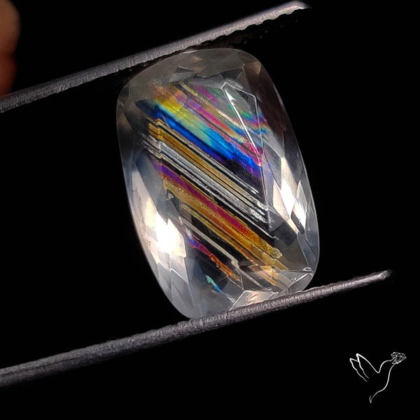 Faceted Rare Malawi Moonstone