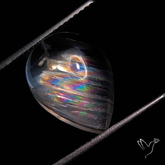 Rare Malawi Moonstone Cabochon