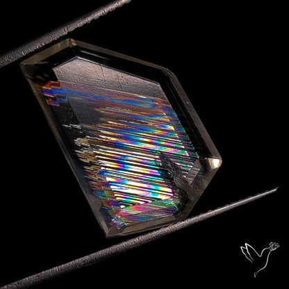 Rare Malawi Moonstone Faceted Portrait Cut